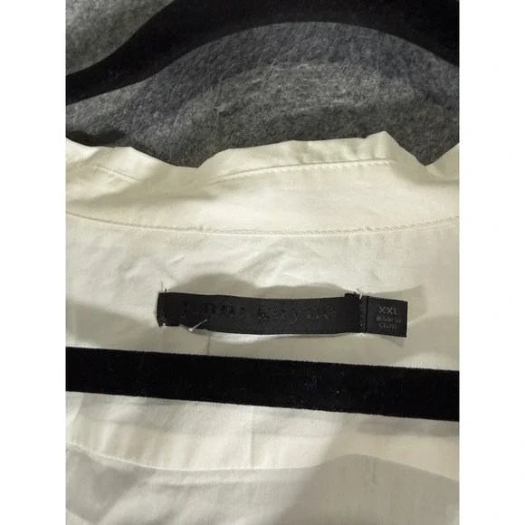 Jenni Kayne White 100% Cotton Oversized Button Down Shirt XXL 553-6941-B21 - Picture 3 of 8